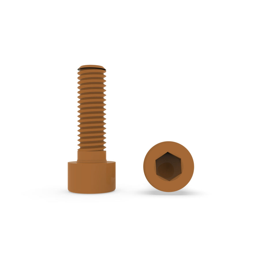 Polyimide Vespel Hex Socket-Cylinder Head Cap Metric Screw - ISO 4762