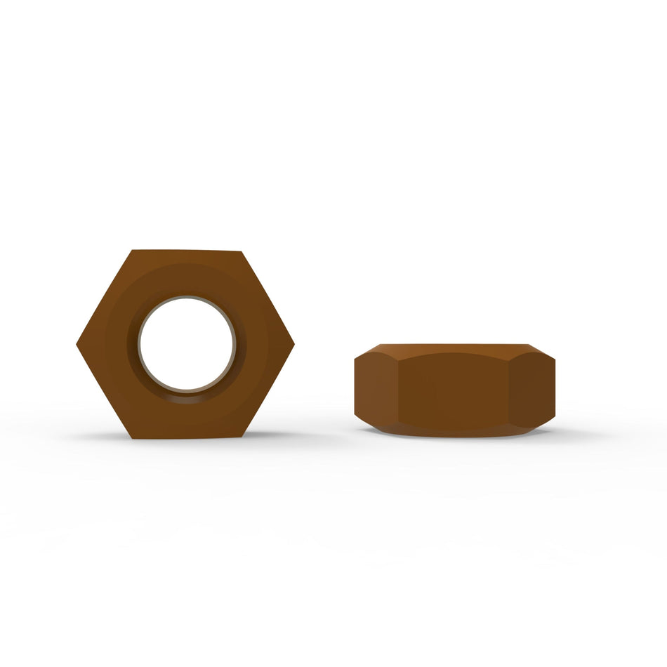 Polyimide Vespel Metric Hexagon Nuts - ISO 4032
