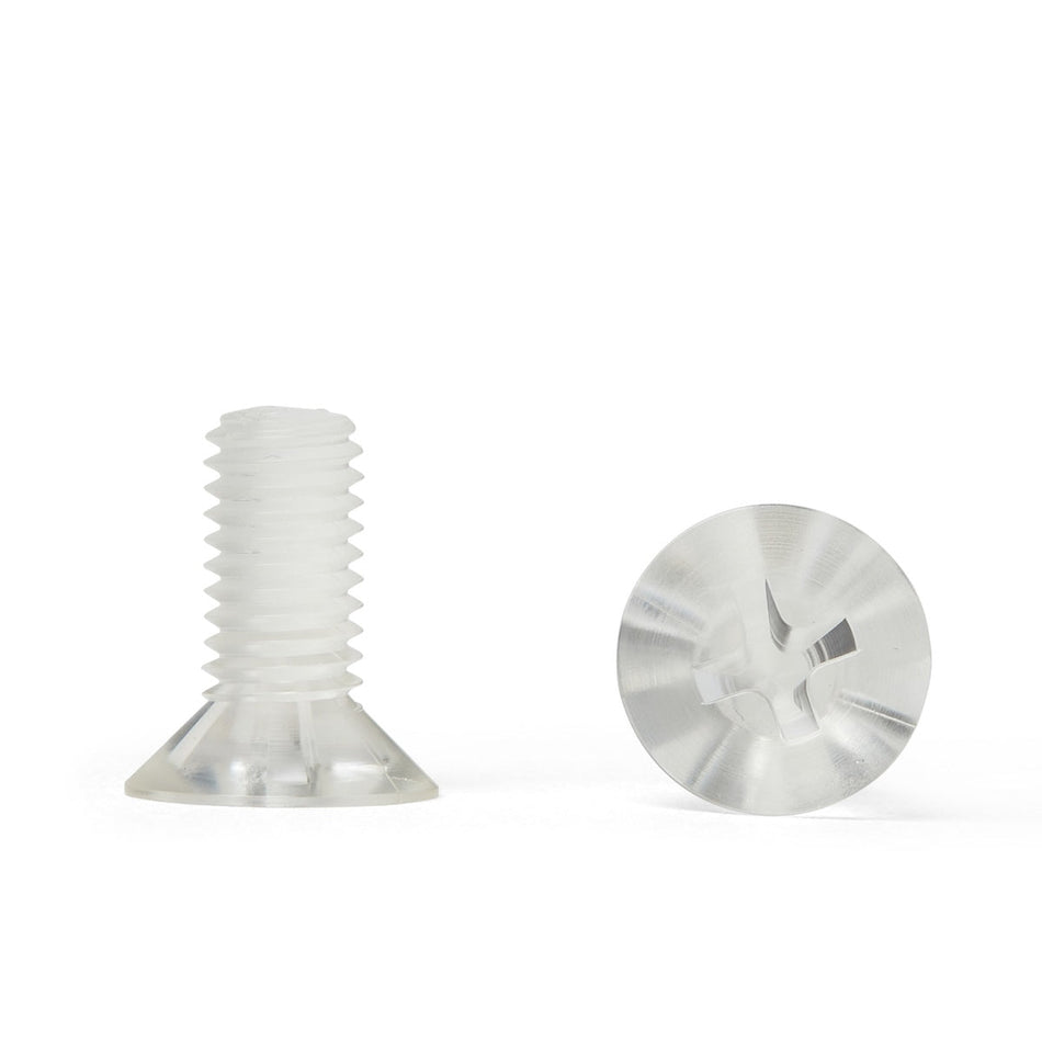 Polycarbonate Flat Head Metric Screw - ISO 7046