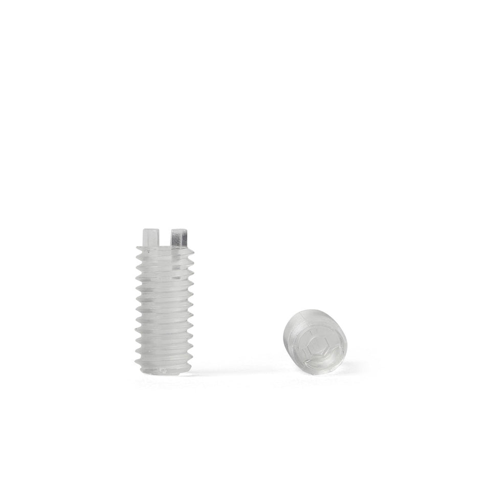 Polycarbonate Hexagon Socket Grub Metric screw - ISO 4026