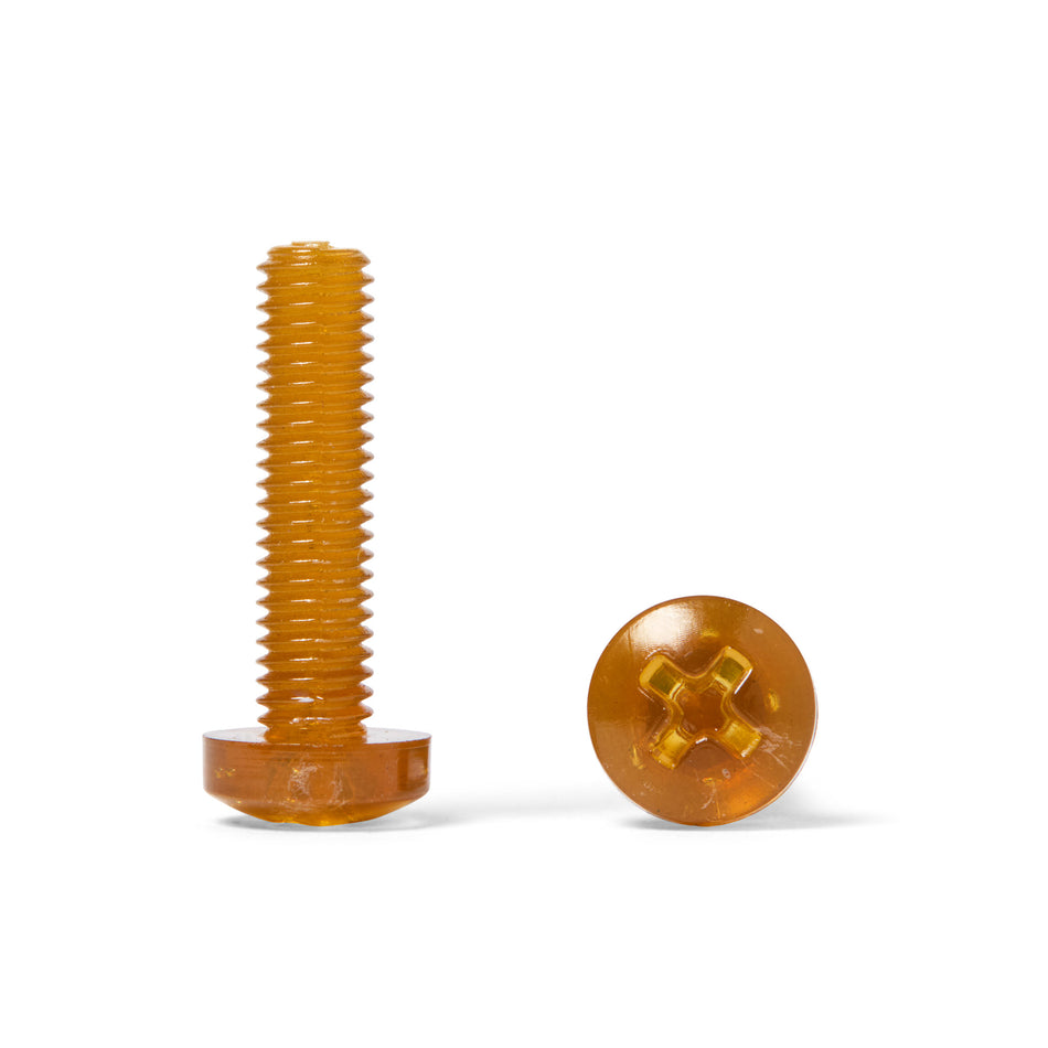 PEI Ultem Pan Head Metric Screw - Cross Recessed Phillips - ISO 7045