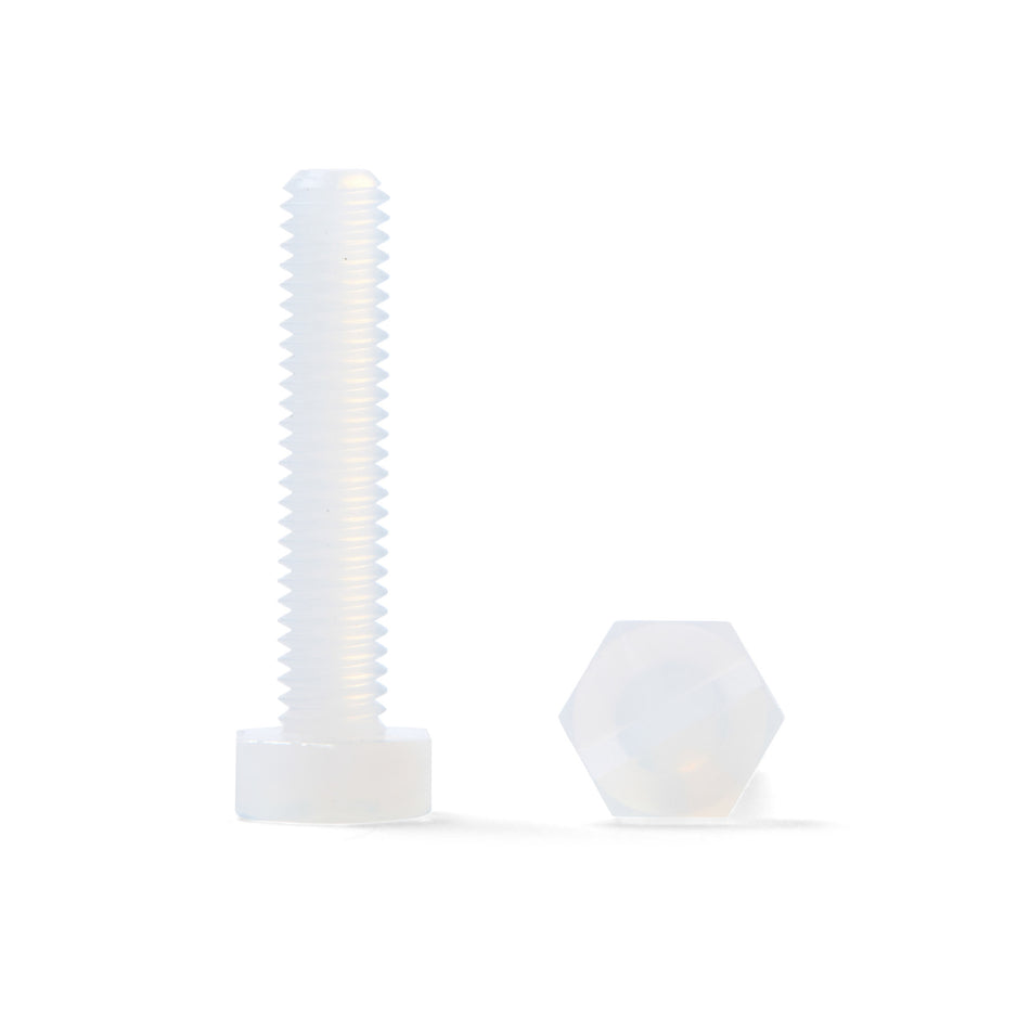 PFA Slotted Hex Head Metric Screw - ISO 4017