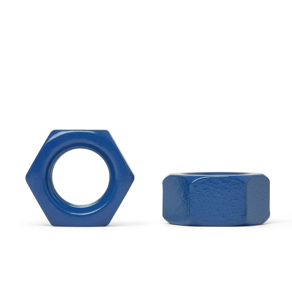 PTFE/Teflon Coated A2-70 Stainless Steel Metric Hexagon Nuts - ISO 4032