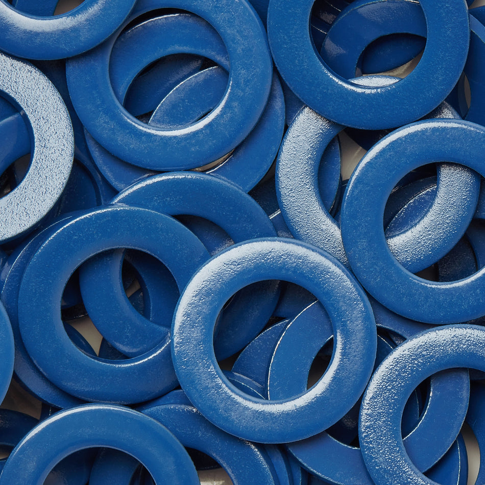 PTFE/Teflon Coated A2-70 Stainless Steel Metric Flat Washers - ISO 7089