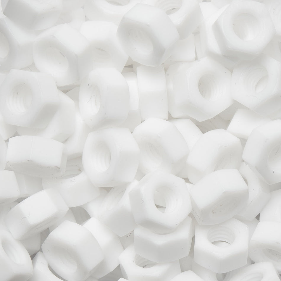 PTFE Teflon Metric Hexagon Nuts - ISO 4032