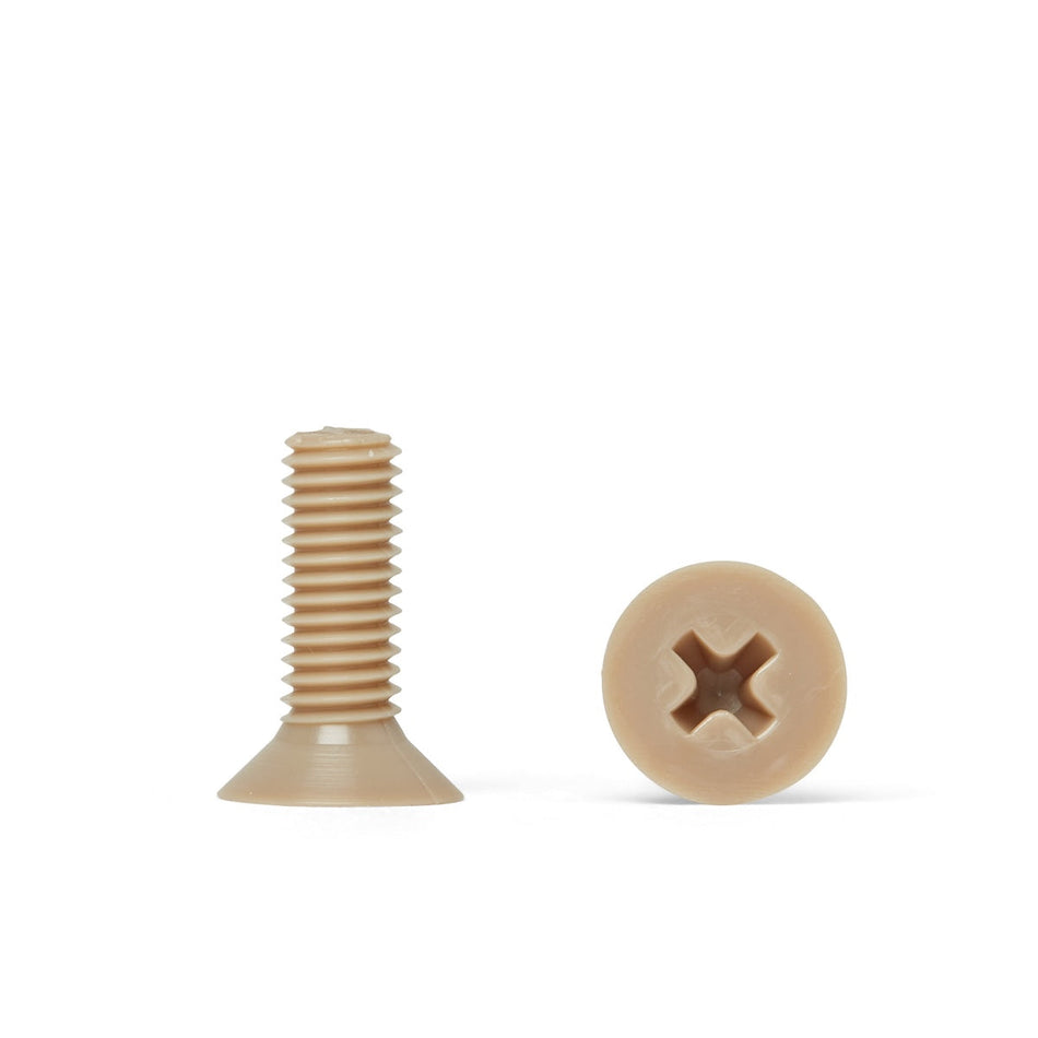 PEEK Flat Head Metric Screw - ISO 7046
