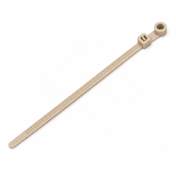 PEEK Cable Ties (With Mounting Hole)