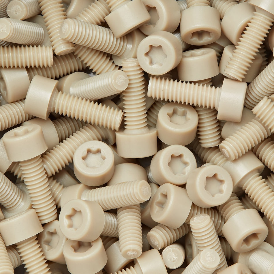 PEEK GF30 Torx-Hexalobular Socket-Cylinder Head Cap Metric Screw - ISO 14579