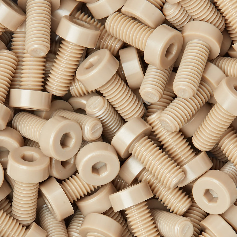 PEEK Low Hex Socket-Cylinder Head Cap Metric Screw - ISO 14580