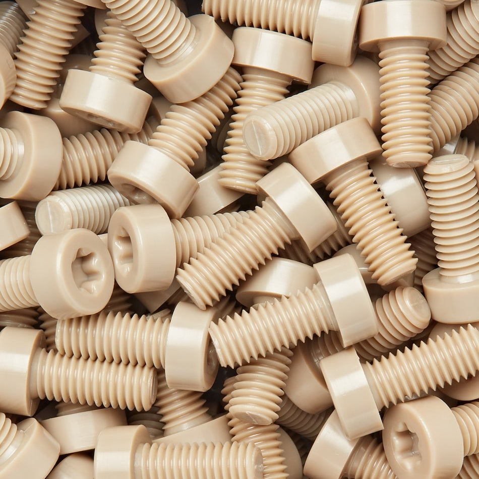 PEEK Torx-Hexalobular Low Socket-Cylinder Head Cap Metric Screw - ISO 14580
