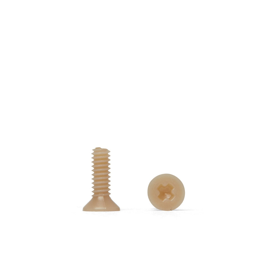 PEEK Micro Flat Head Metric Screw - ISO 7046