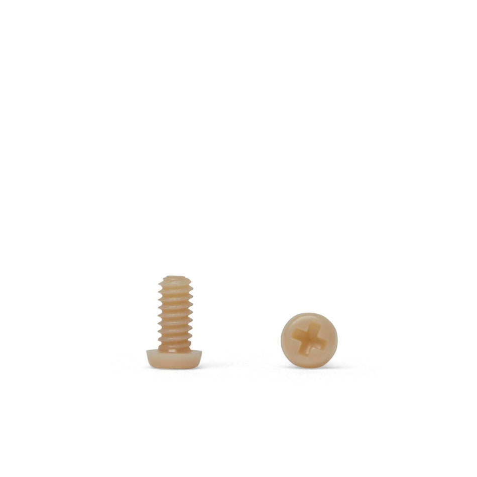 PEEK Micro Pan Head Metric Screws - Cross Recessed Phillips - ISO 7045