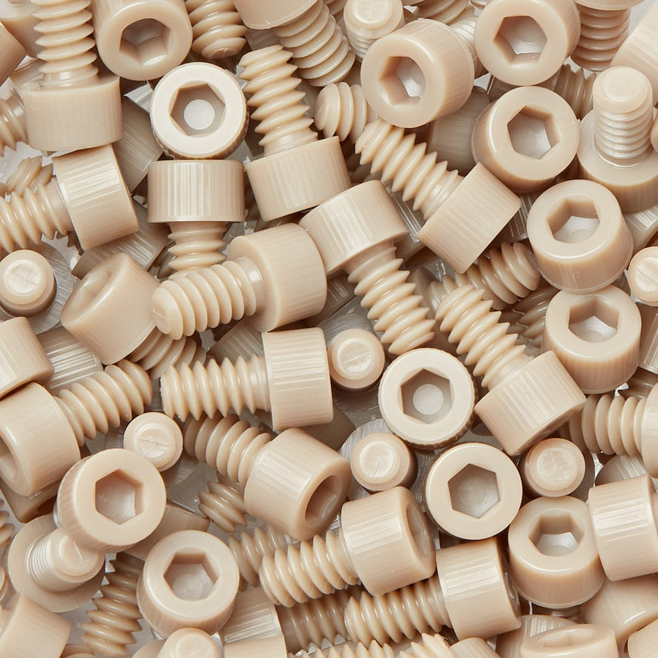 PEEK (SHCS) Socket Cap Inch Screw - UNC - ASME B18.3