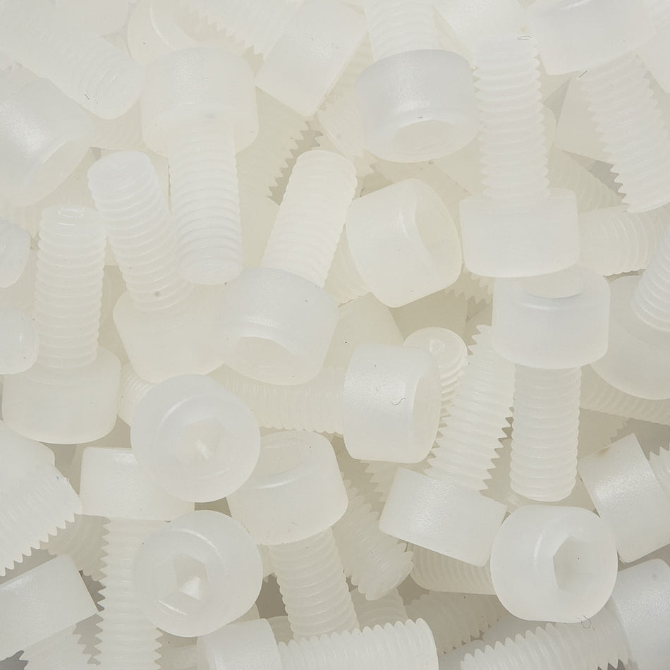 PVDF Kynar Hex Socket-Cylinder Head Cap Metric Screw - ISO 4762