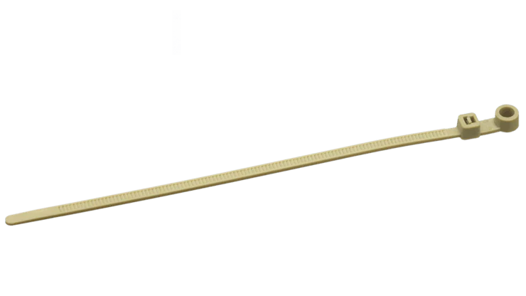 PEEK Cable Ties (With Mounting Hole)
