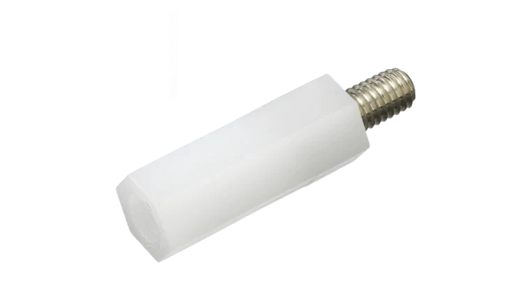 Polyacetal (POM) Standoffs Stainless Steel Thread