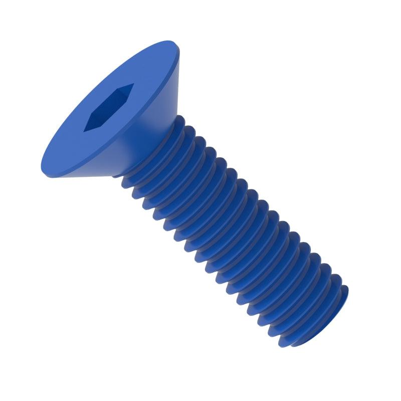 PTFE/Teflon Coated A2-70 Stainless Steel Hexagon Socket Head Flat Head Metric Screws - ISO 10642