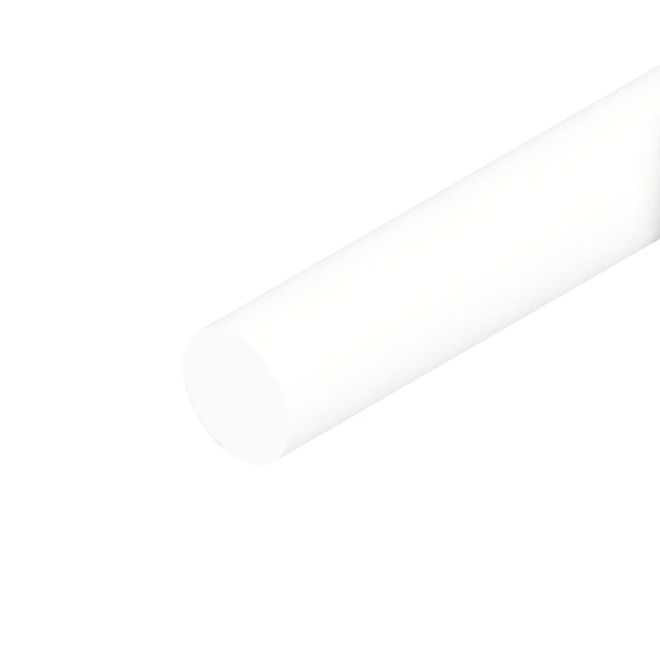 PVDF (Kynar) Natural Unfilled Rod
